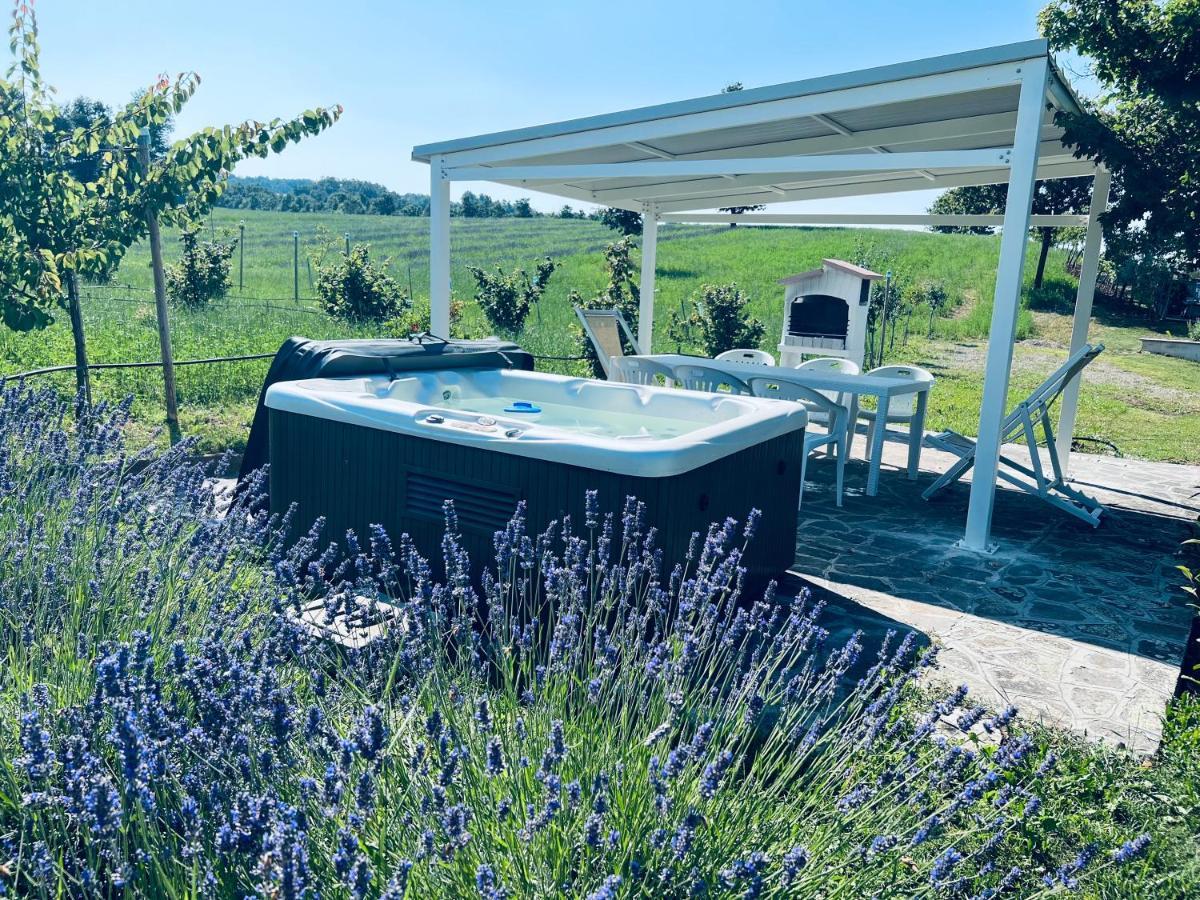 La Baita Nei Boschi Villa Serramazzoni Bagian luar foto