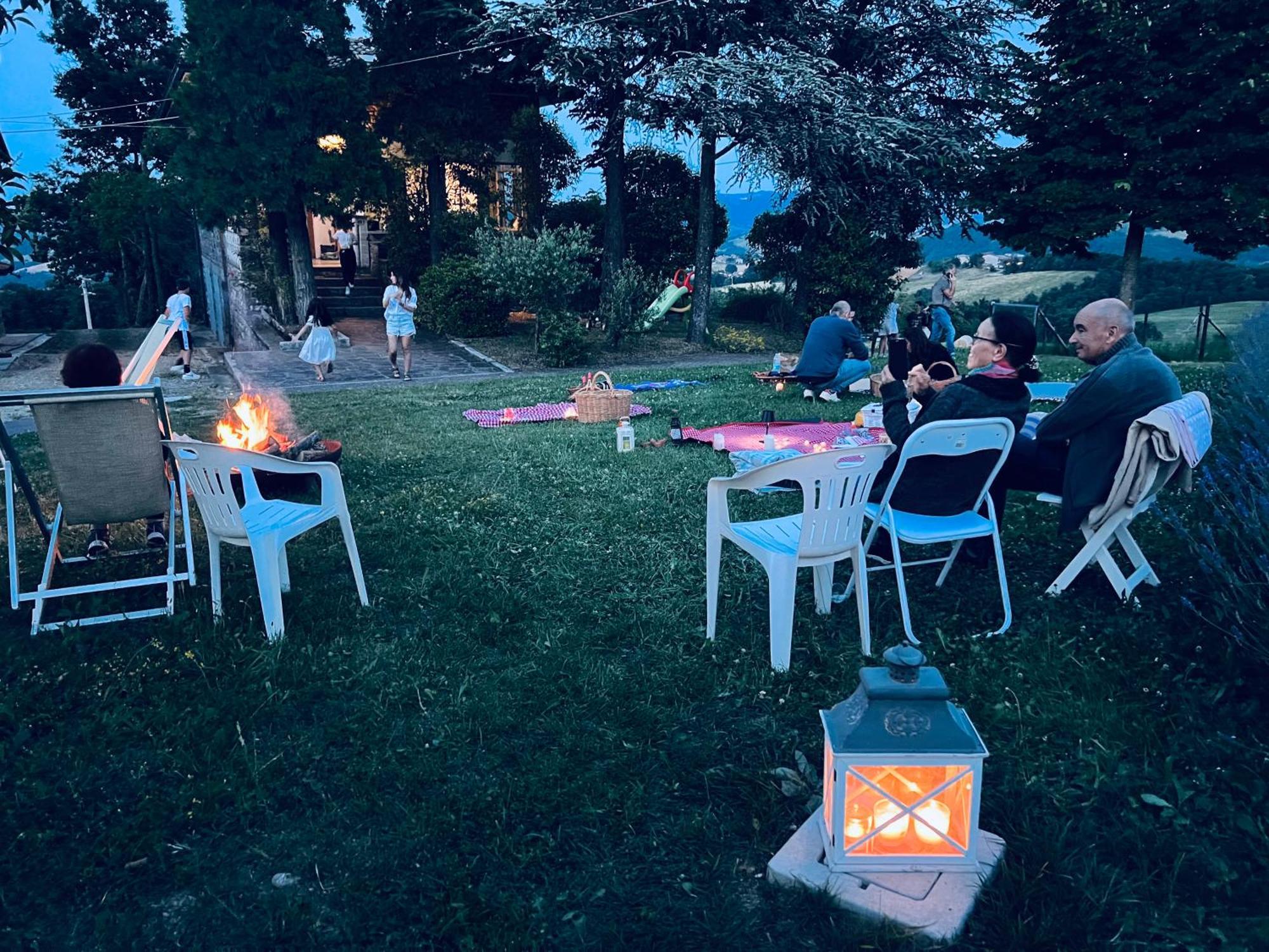La Baita Nei Boschi Villa Serramazzoni Bagian luar foto
