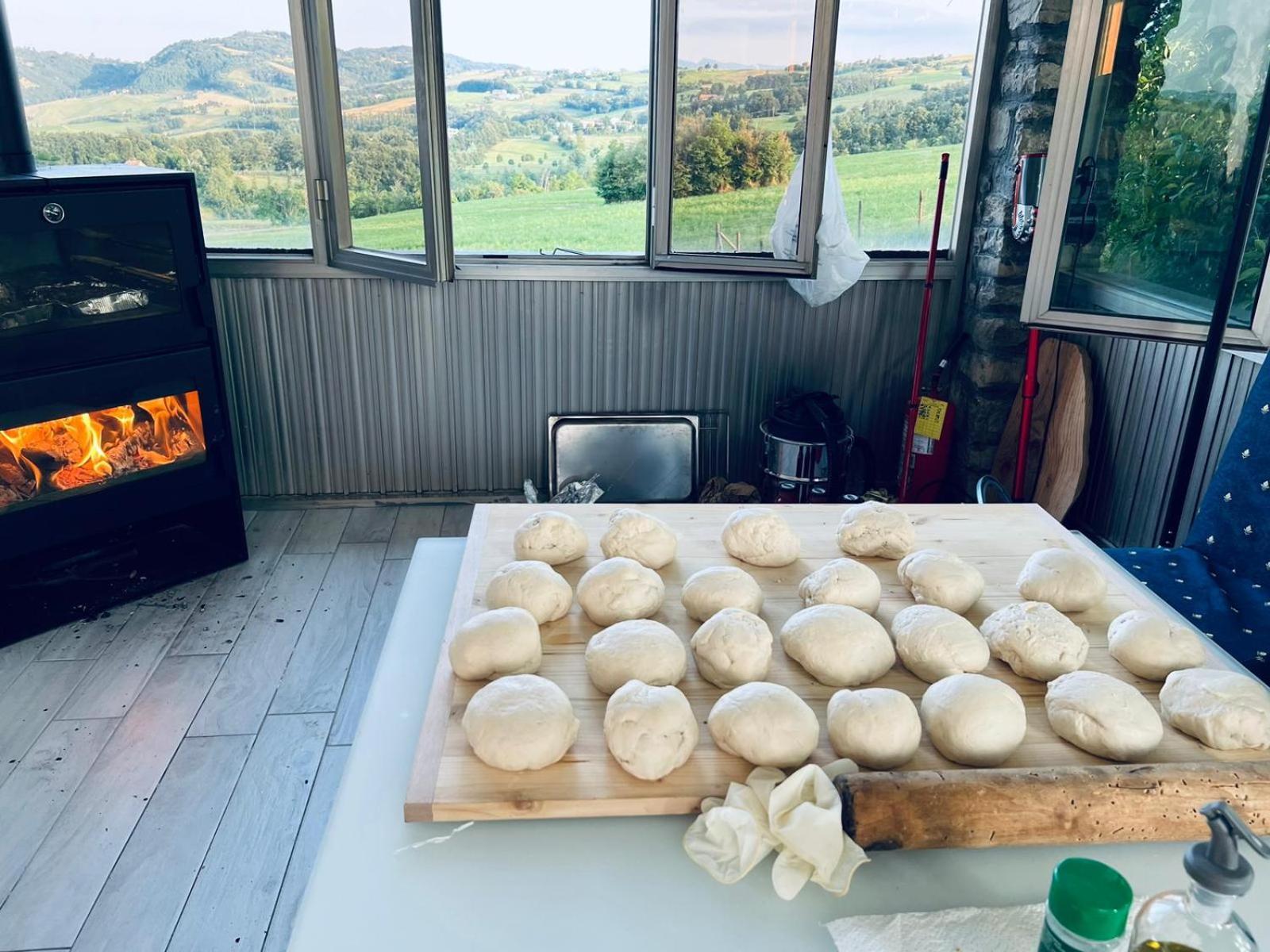 La Baita Nei Boschi Villa Serramazzoni Bagian luar foto